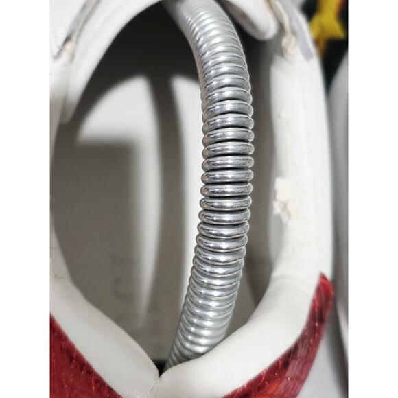 Ace Sneakers Lady Bug Pineapple White Sz 8 - Picture 10 of 10